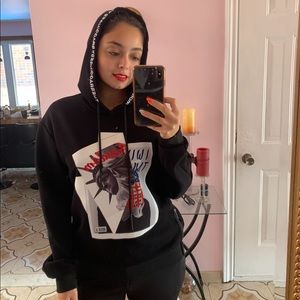 Black Statue of Liberty sweater